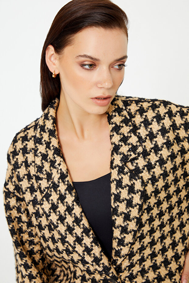 Düşük Kollu Ceket - 1