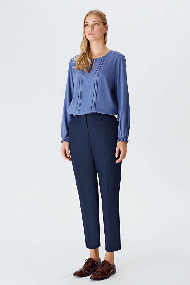 Havuç Form Bilek Boy Pantolon - 2