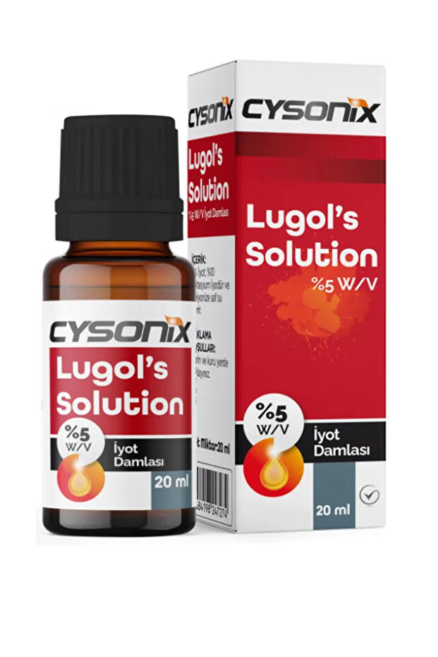 Lugol %5 Solution 20 ml - 1