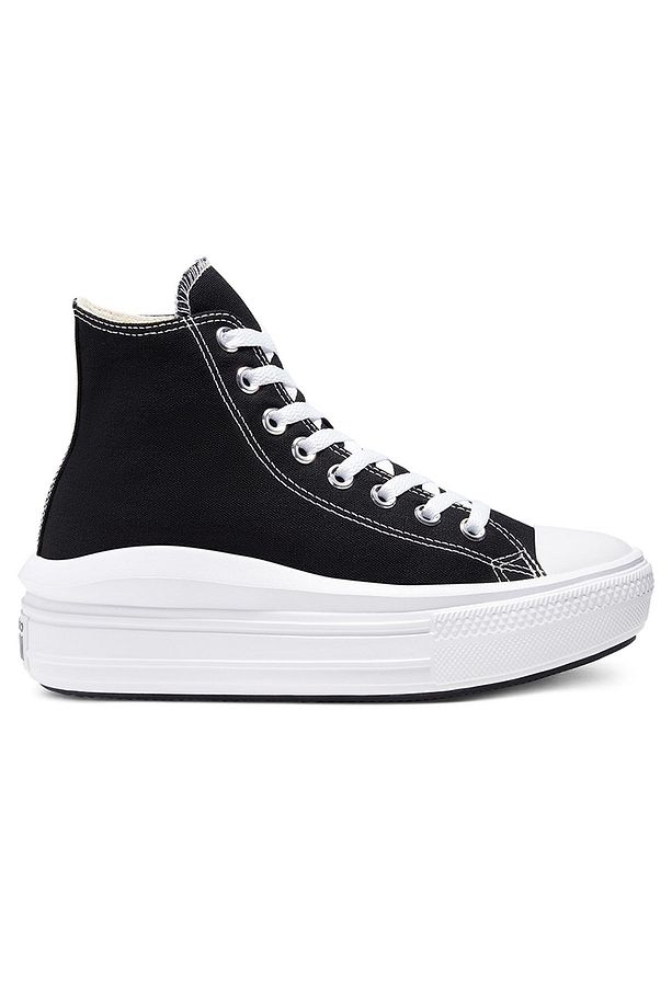 Chuck Taylor All Star Move Platform Kadın Siyah Sneaker Ayakkabı 568497c - 1