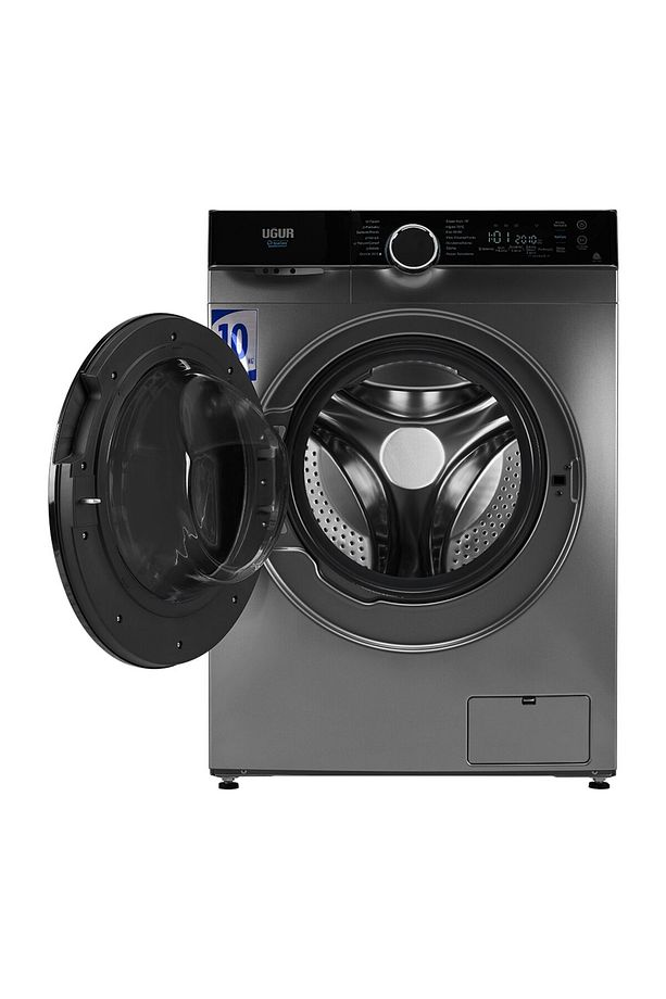 UCM 21014 G101 10 Kg 1350 Devir Gri Çamaşır Makinesi - 4