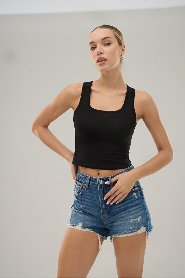 16313 Model Crop Top - 1
