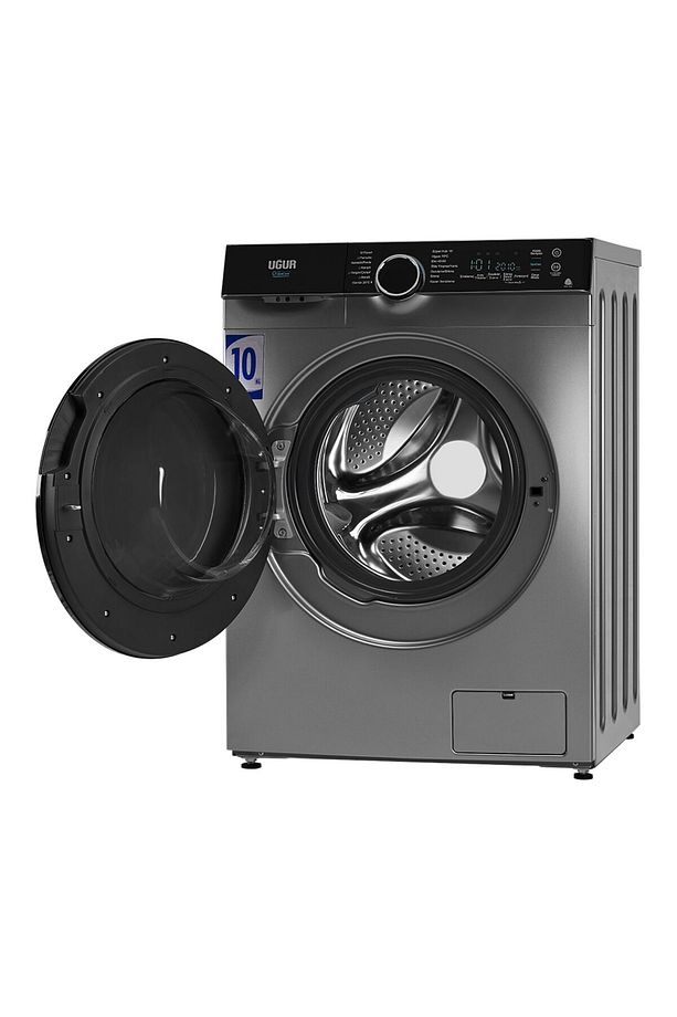 UCM 21014 G101 10 Kg 1350 Devir Gri Çamaşır Makinesi - 3