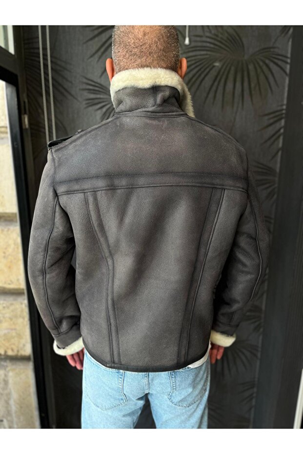 DERİ KÜRK CEKET - 3