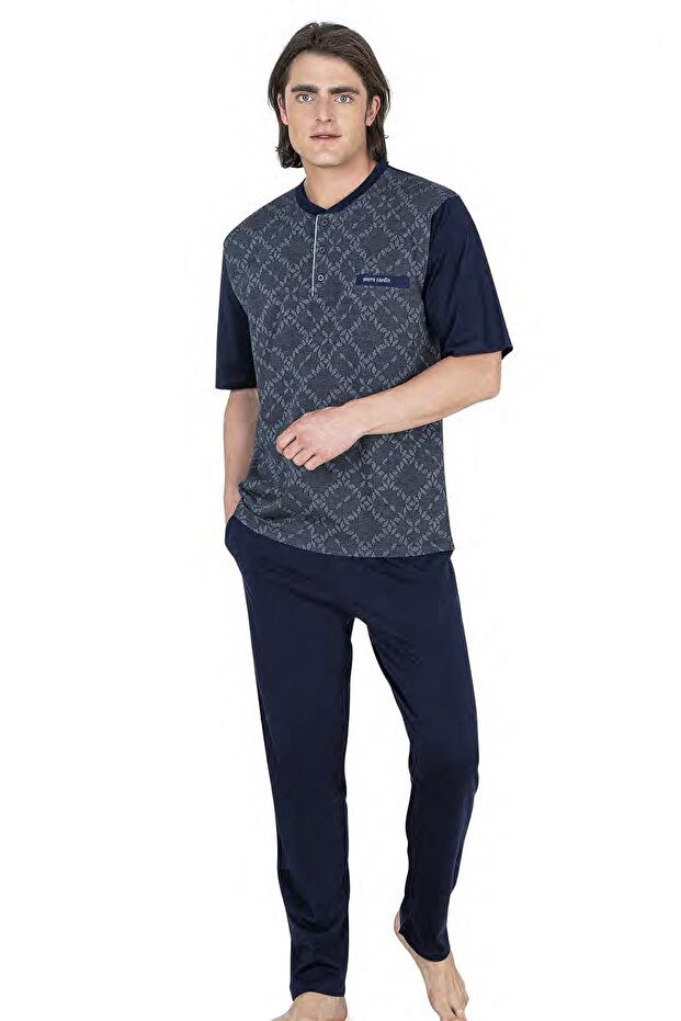 Men's 3-Piece Jacquard Pajama Set, Dowry Pajamas, Boxed Pajamas, 100% Cotton