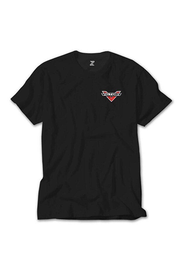 Victory Motorcycles Logo Black Kids T-Shirt 13-14 Years