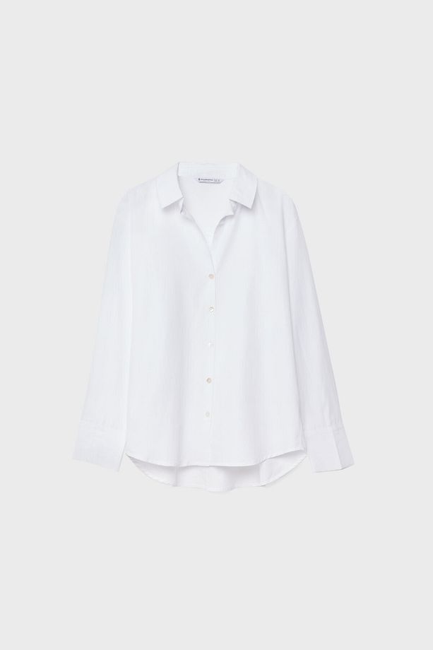 Basic poplin gömlek - 6