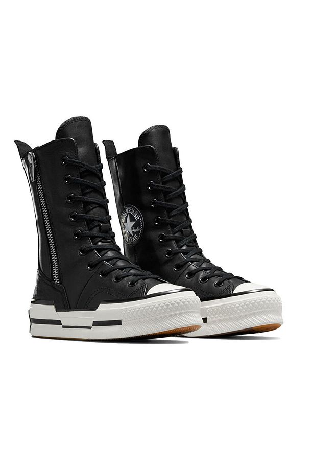 Chuck 70 Plus X-hi Kadın Günlük Bot A08340c Siyah - 4