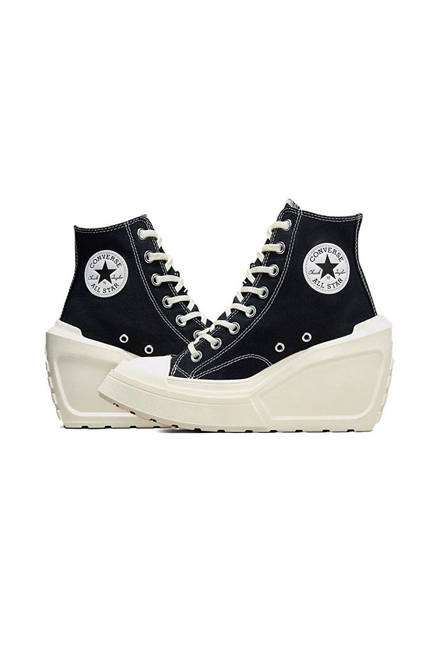 Chuck 70 De Luxe Wedge Hi Kadın Günlük Ayakkabı A06478c Siyah - 5