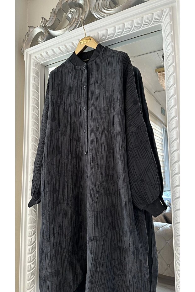 6982 Siyah Modal Tunik - 6