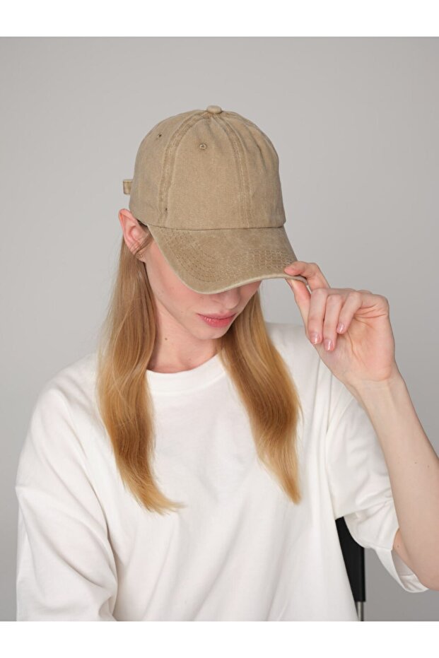 Basic Yıkamalı Kep - 1