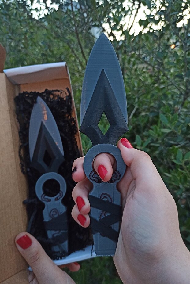 Valorant Jett Bıçağı Ve Katlanabilir Asil Karambit - 5