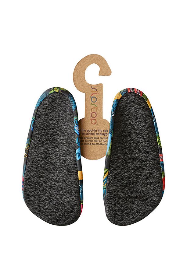 Unisex Çocuk Surf Temalı Kaydırmaz Desenli Deniz Patiği - 2