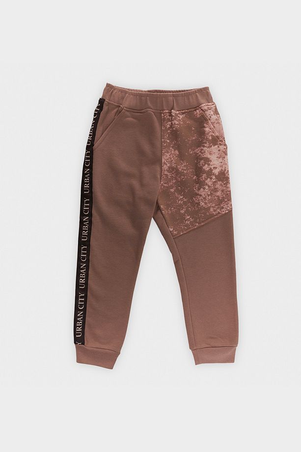 Erkek Çocuk Baskılı Camel Eşofman Altı - 6