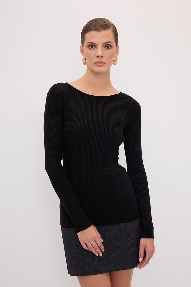 Fitilli Basic Triko Kazak - 1