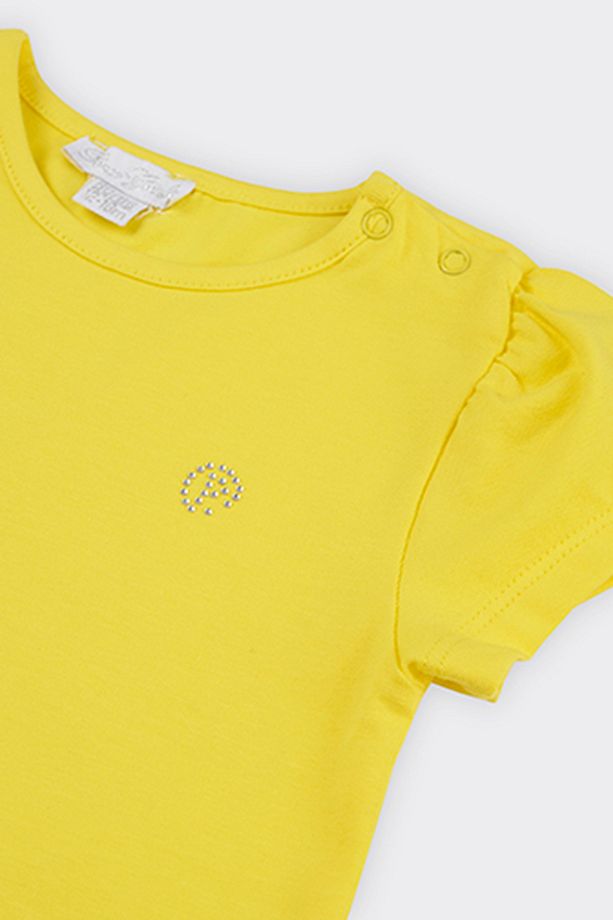 Kız Bebek Basic Sarı Body - 3