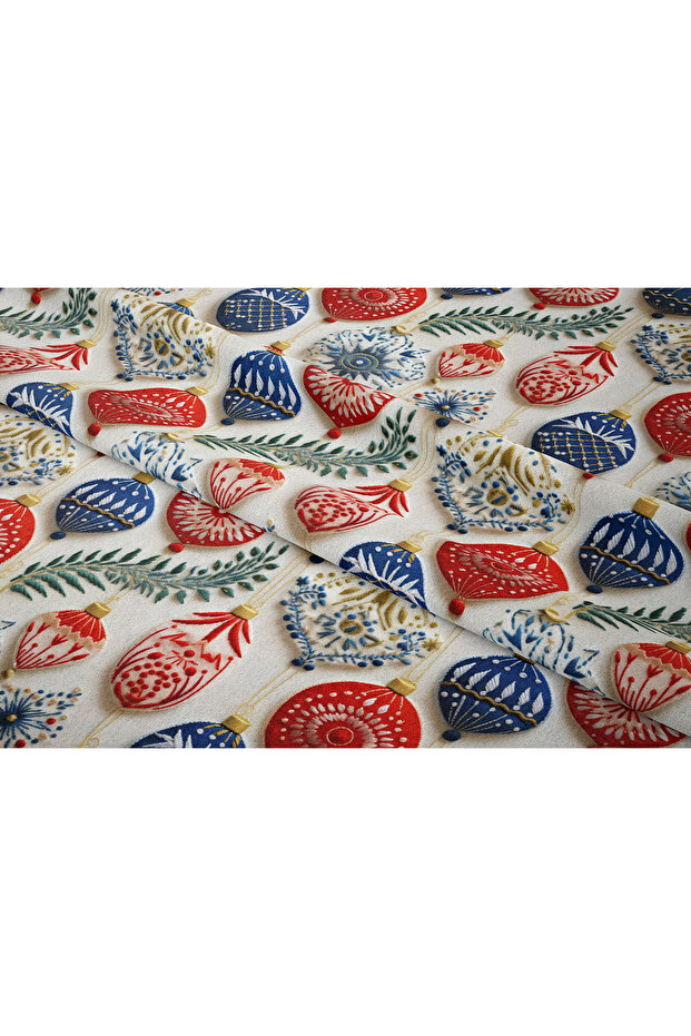 New Year's Digital Printed Decorative Fabric - 9 - 3
