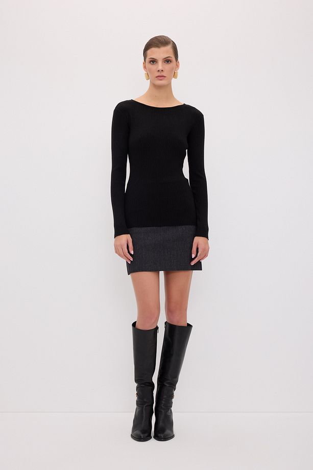 Fitilli Basic Triko Kazak - 4