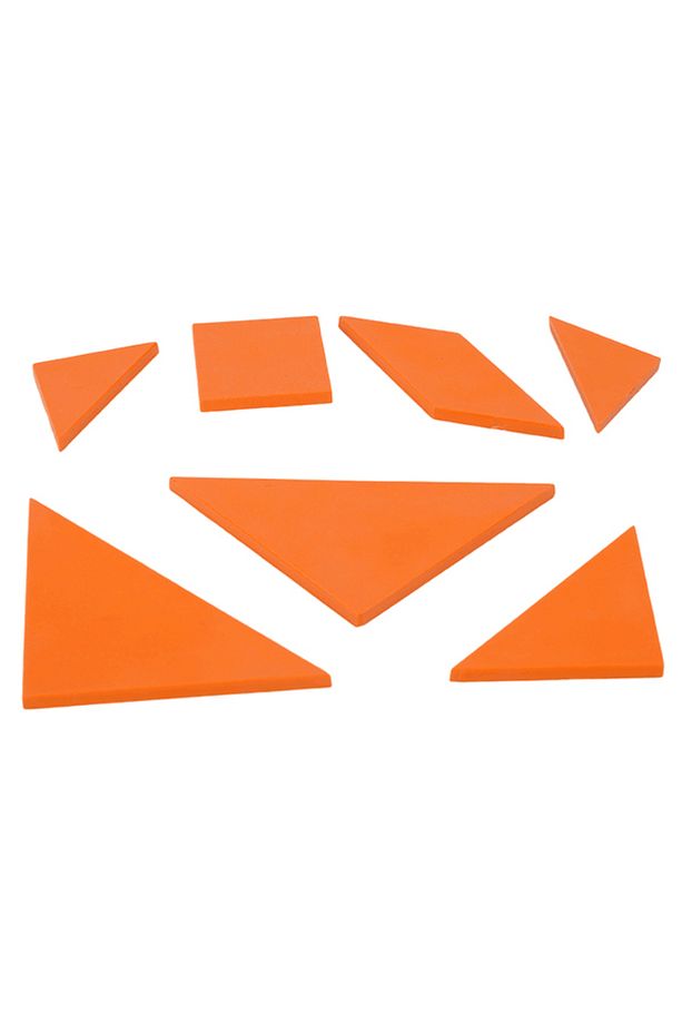 Kare Tangram Zeka Oyunu (7 Parça 36 Farklı Şekil) 3+ Yaş 1+ Oyuncu - 4