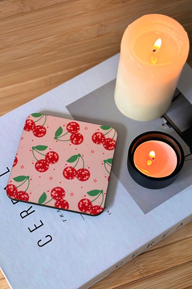 قاعدة كوب ديسكو تشيري ديسكو توب بنمط الكرز - 3