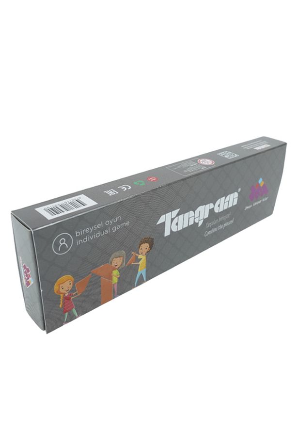 T Tangram Zeka Ve Akıl Oyunu 4 Parça 100 Farklı Şekil 5+ Yaş 1+ Oyuncu - 4