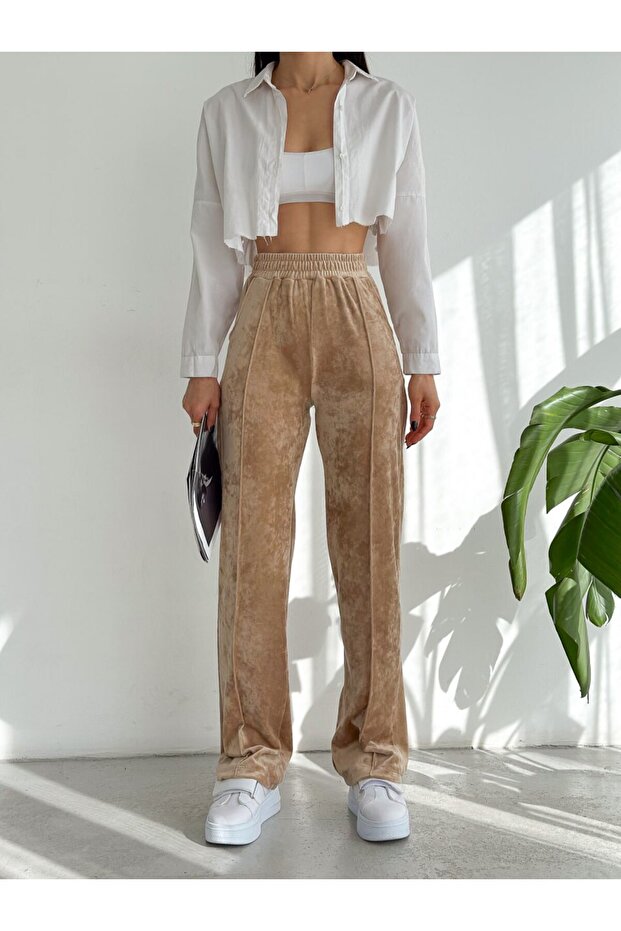 Wide Leg Velvet Pants Max Boy / Wide Leg Velvet Pants