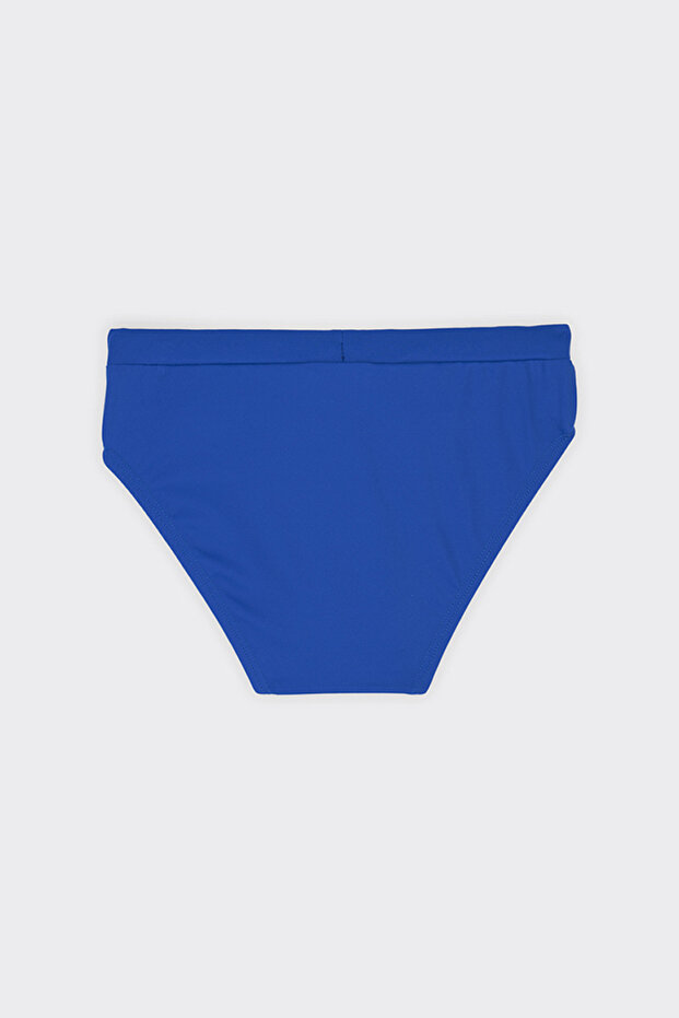 Erkek Çocuk Basic Mavi Slip Mayo - 2