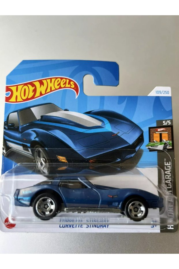 Single Car Corvette Stingray Navy Blue