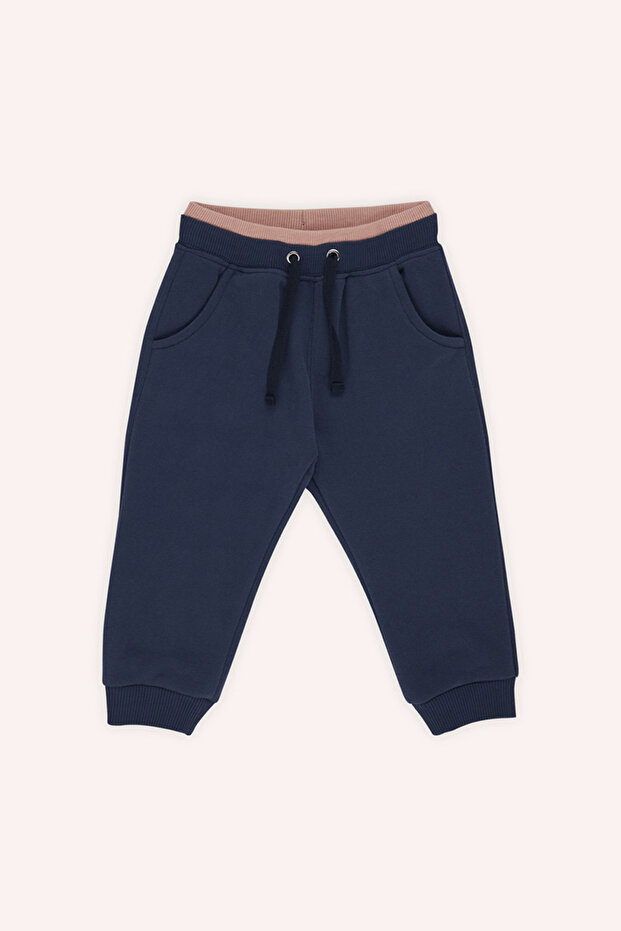 Baby Boy Tracksuit Navy Blue Bottom