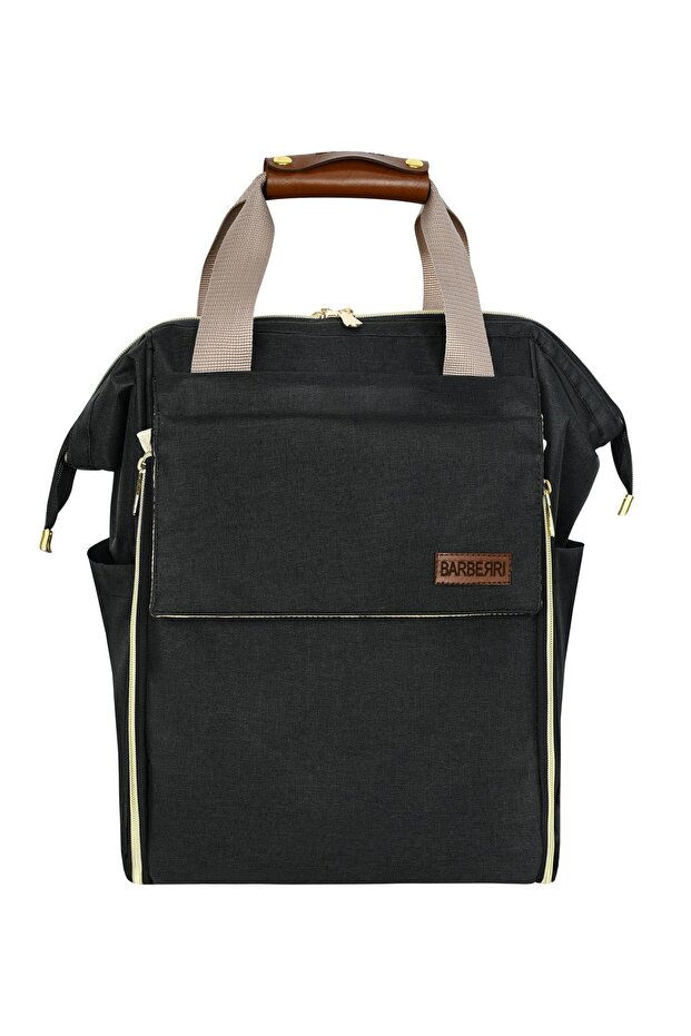 Multi-Purpose Mother Baby Care Backpack Sports Model Black
