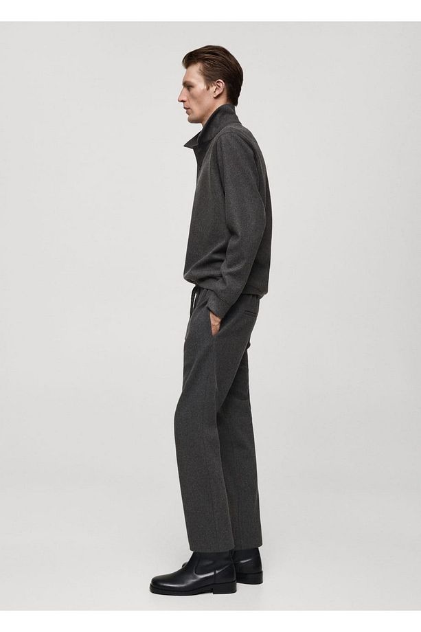 Flanel ipli Jogger pantolon - 8