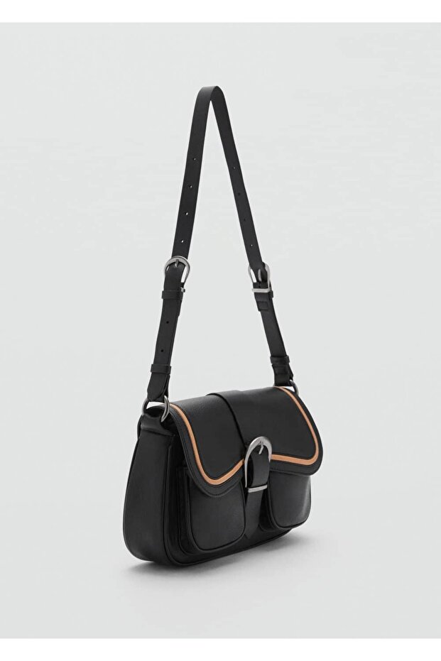 Tokalı deri çanta - 1