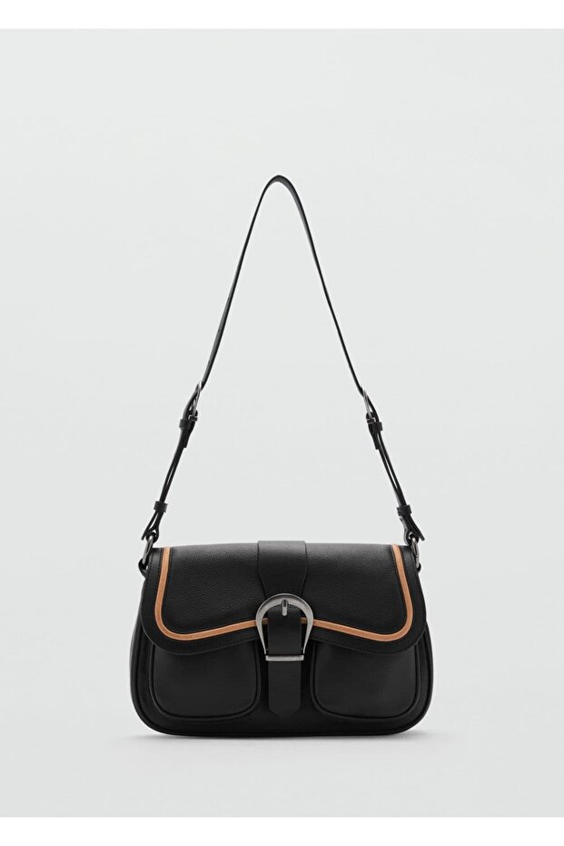 Tokalı deri çanta - 3