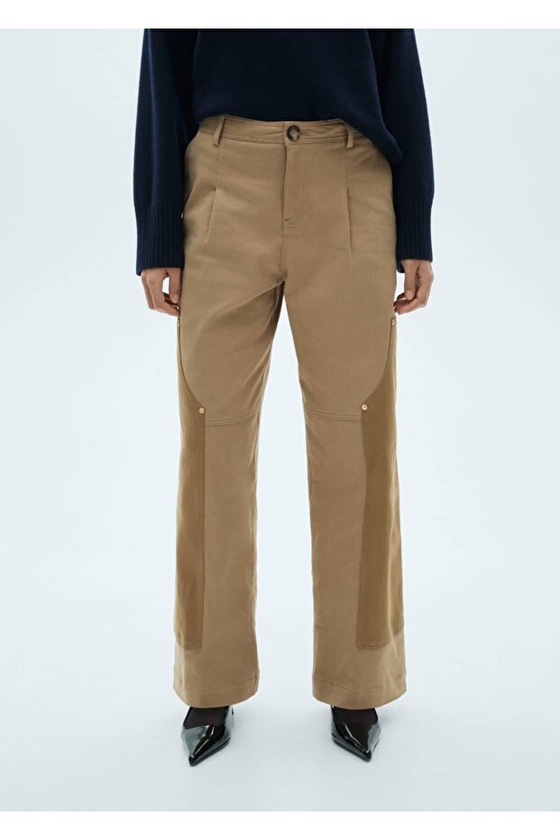 Desenli volanlı elbise - 1