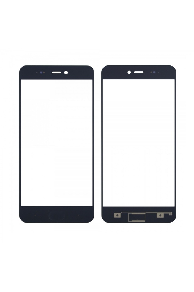 عدسة لمس متوافقة مع هاتف Xiaomi Mi 5S من Teknonet + فيلم - أسود