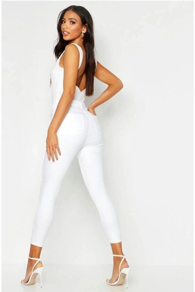 A188022 Jeans High Waist Slim Fit Jeans