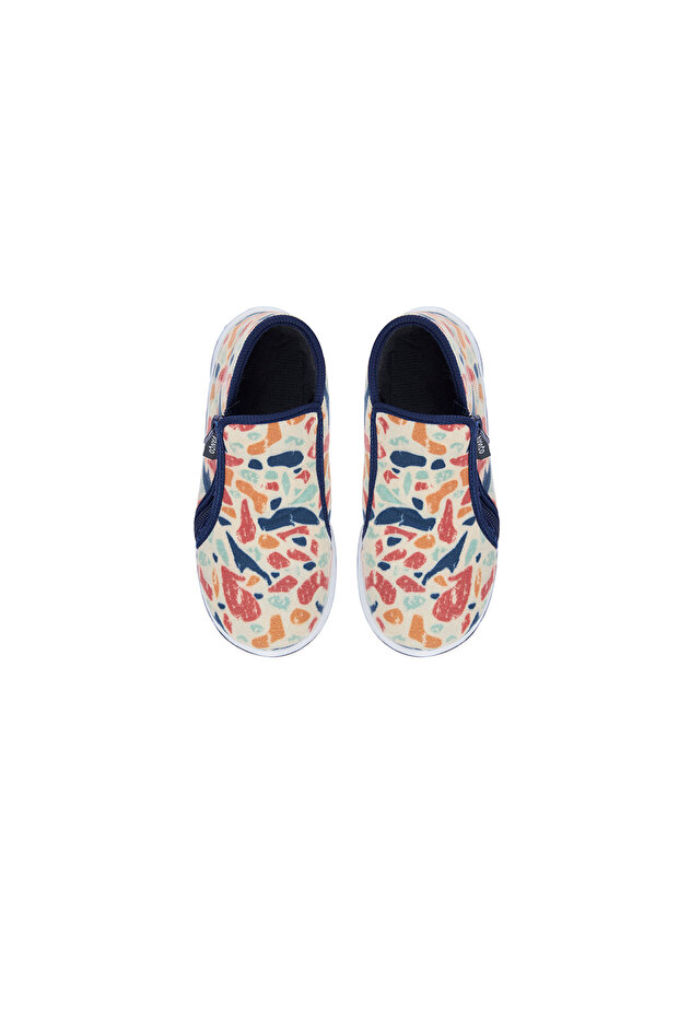 Boy's Print Patterned Slippers - 3