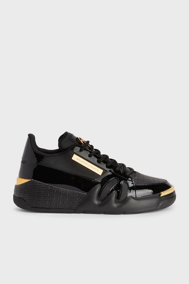 Logolu Hakiki Deri Sneaker Ayakkabı Erkek AYAKKABI RM40002 - 1