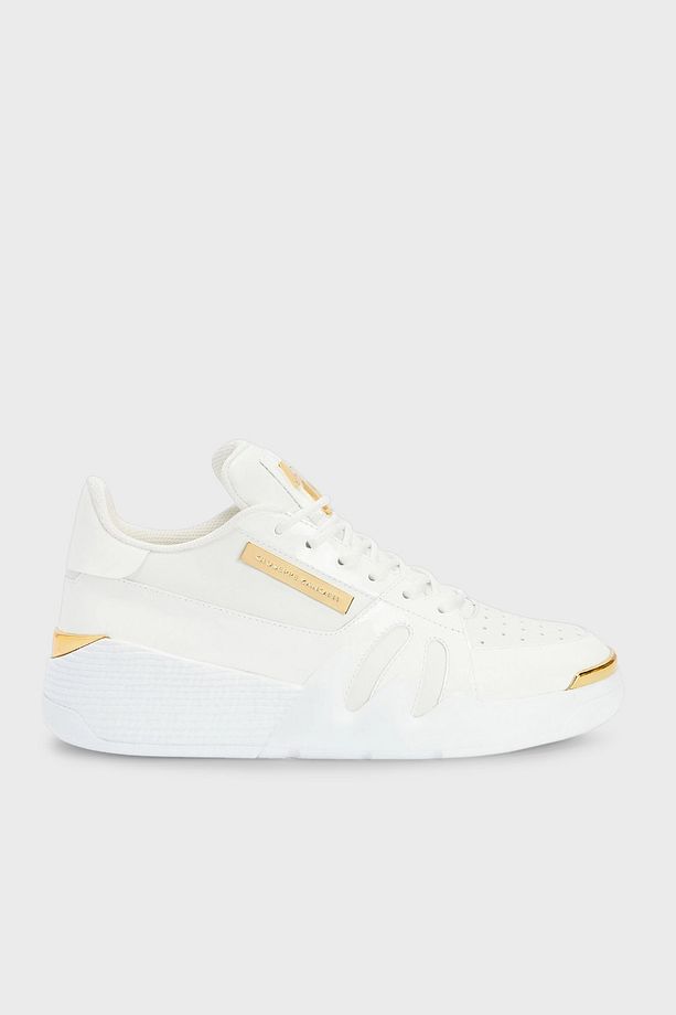 Logolu Hakiki Deri Sneaker Ayakkabı Erkek AYAKKABI RM40002 - 1