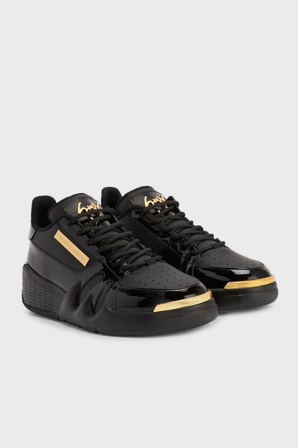 Logolu Hakiki Deri Sneaker Ayakkabı Erkek AYAKKABI RM40002 - 2