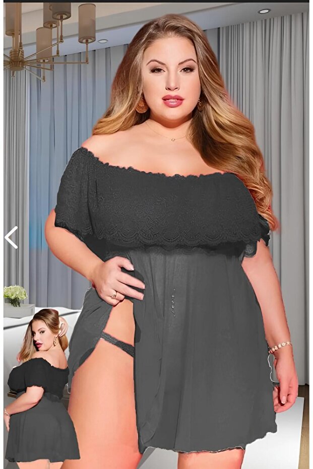 Rochie sexy mărime Plus - 3