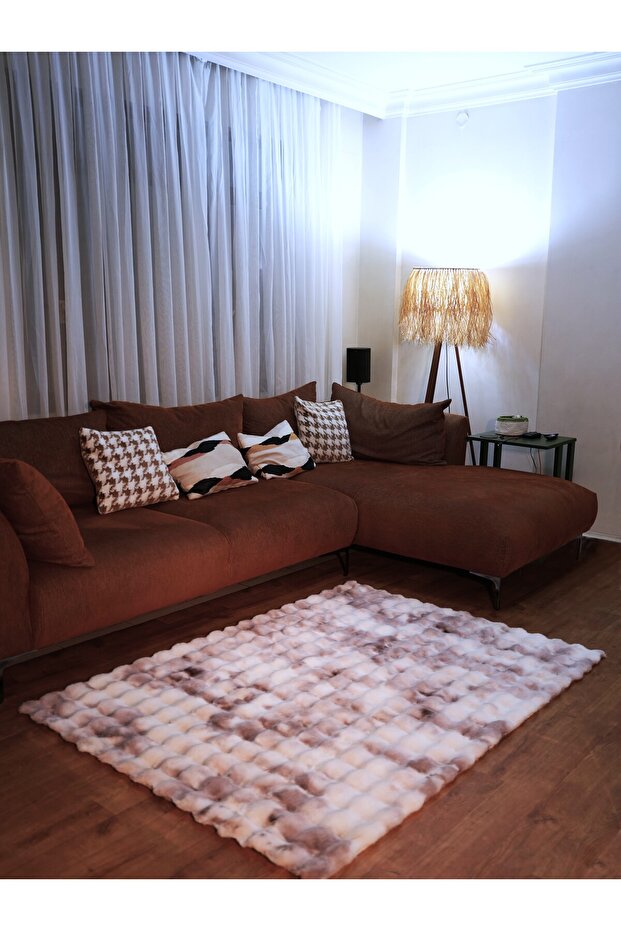 Rex Tavşanı Bubble Post Halı Multi Bej - 1