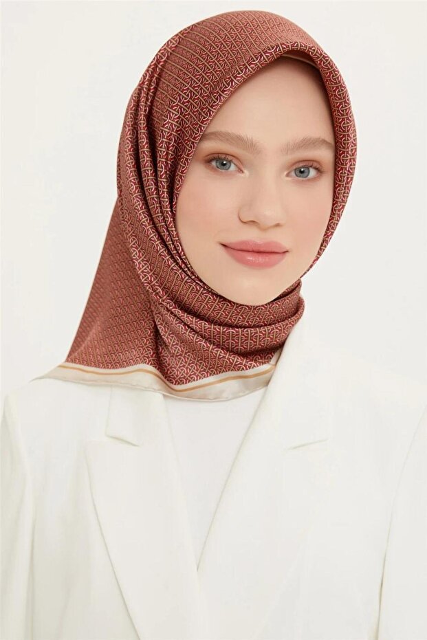 Nostalgia Series Sura Silk Scarf 8733-07Ns