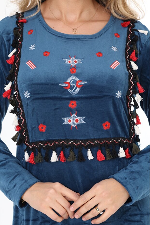 ROCHIE DE CATIF DE DAMĂ MÂNECĂ LUNGĂ - 2