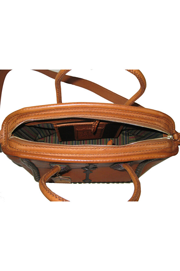 Handmade Deri Postacı Çanta ( Bicek) - 4
