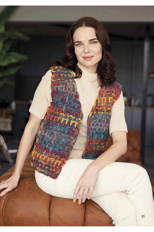 Superlana Maxi Batik 8020 Kalın El Örgü Ipi Maxi Yelek Hırka Ipi Atkı Bere Kazak Ipliği - 4