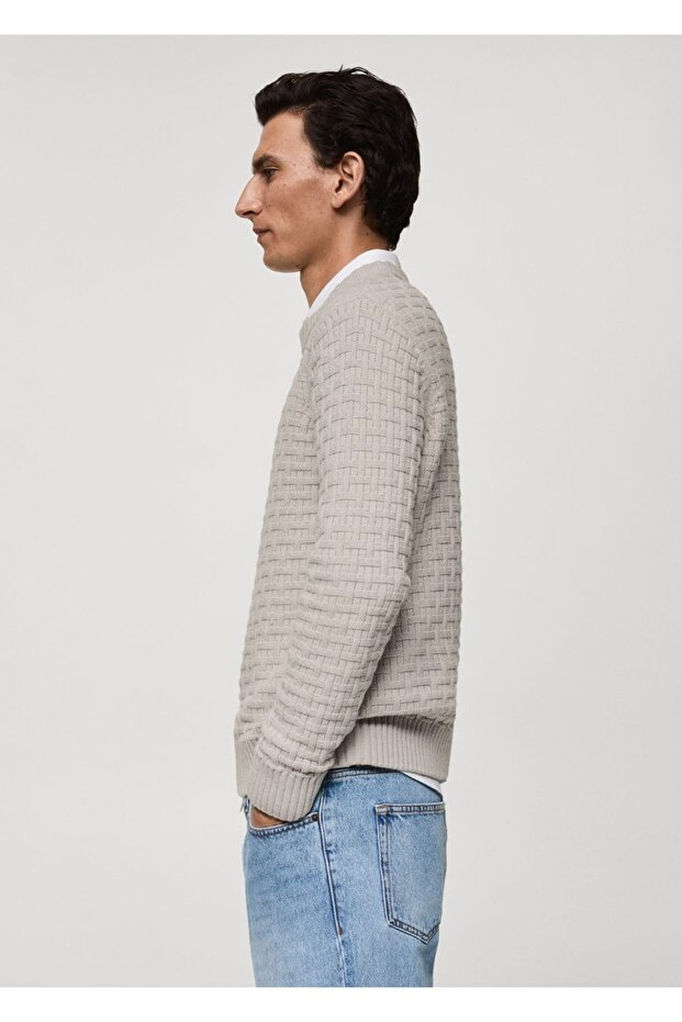 Çapraz örgülü kazak - 5