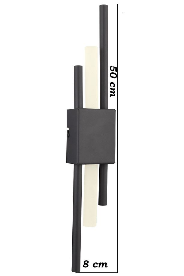 Modern Led Aplik (PİLLİ DEĞİLDİR) -3000k Gold Kaplama Akrilikli Boru Led Aplik Modern - 2