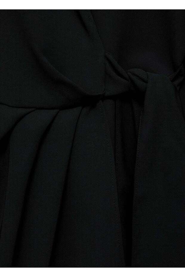 Fiyonklu anvelop elbise - 6