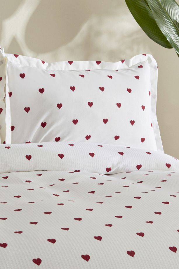 Amour Tek Kişilik Pike Takımı Kırmızı - 3